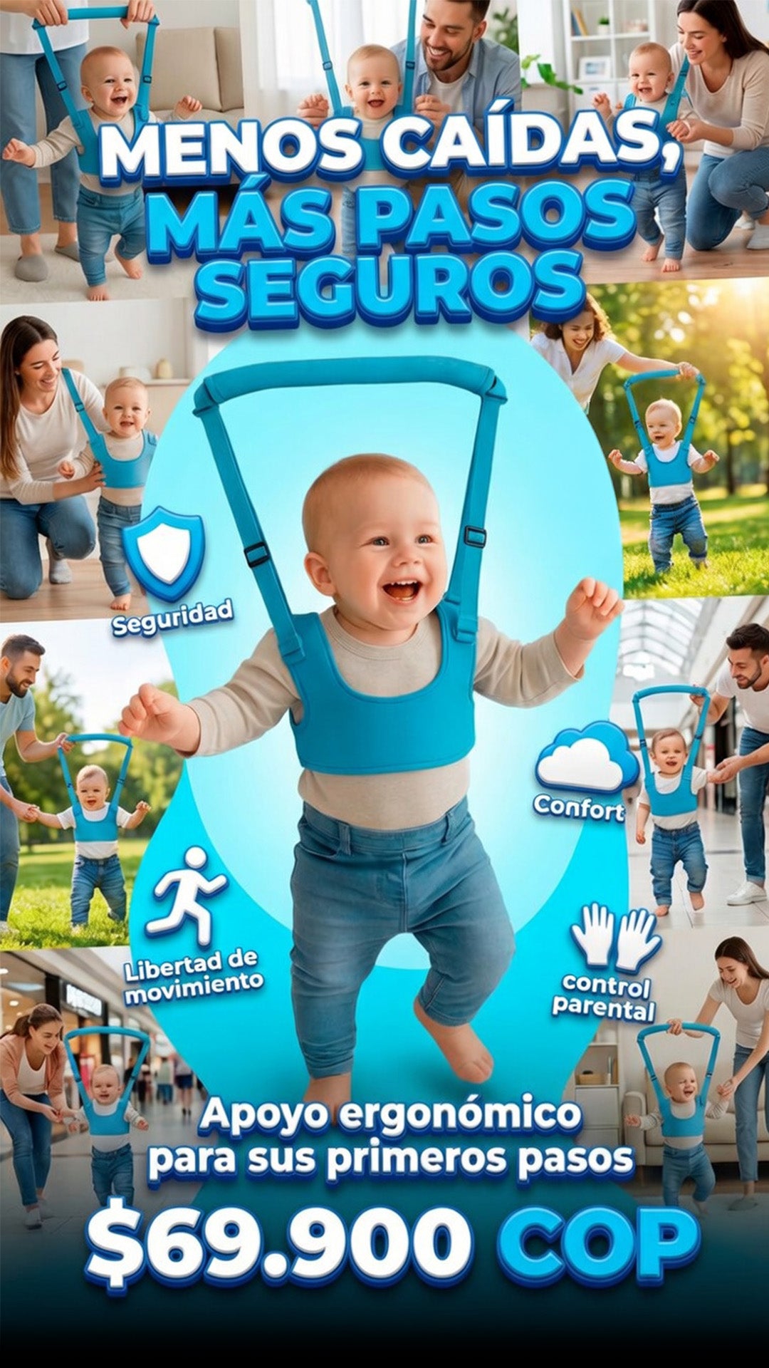 Arnés para Primeros Pasos