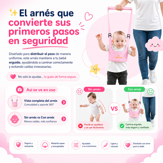 Arnés para Primeros Pasos | BABYLOVE ❤️