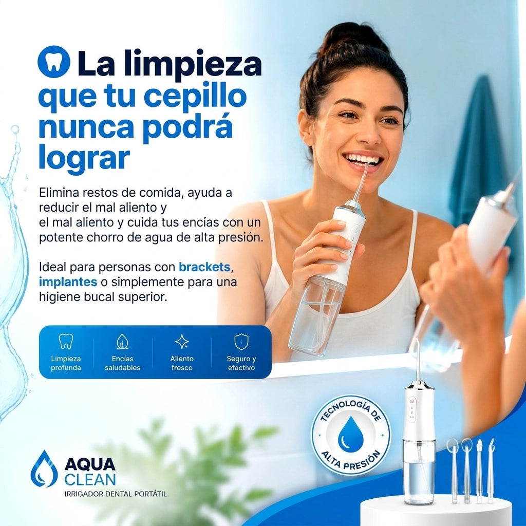 Irrigador bucal