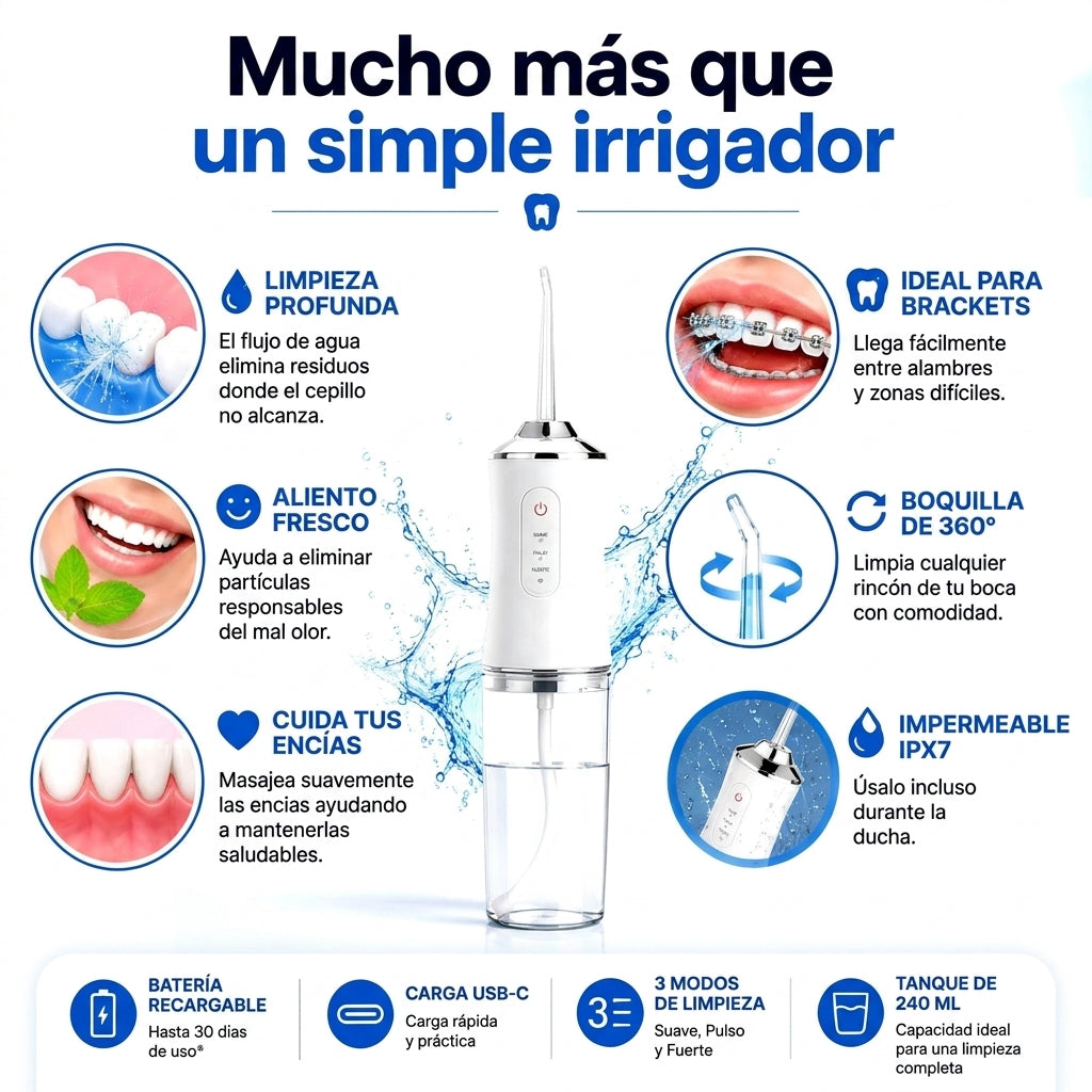 Irrigador bucal