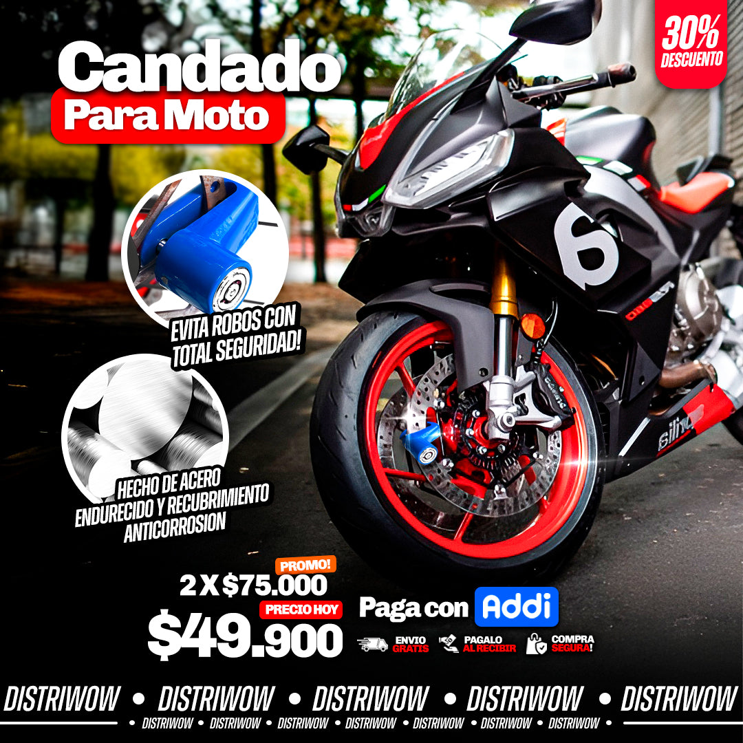 Candado Para Moto