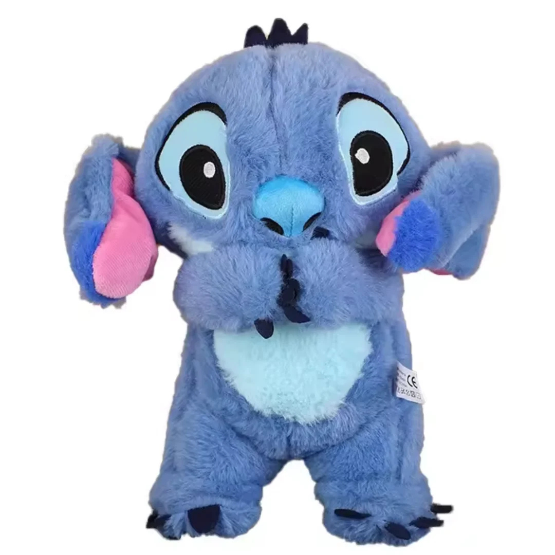 Peluche stitch con respiración y luz