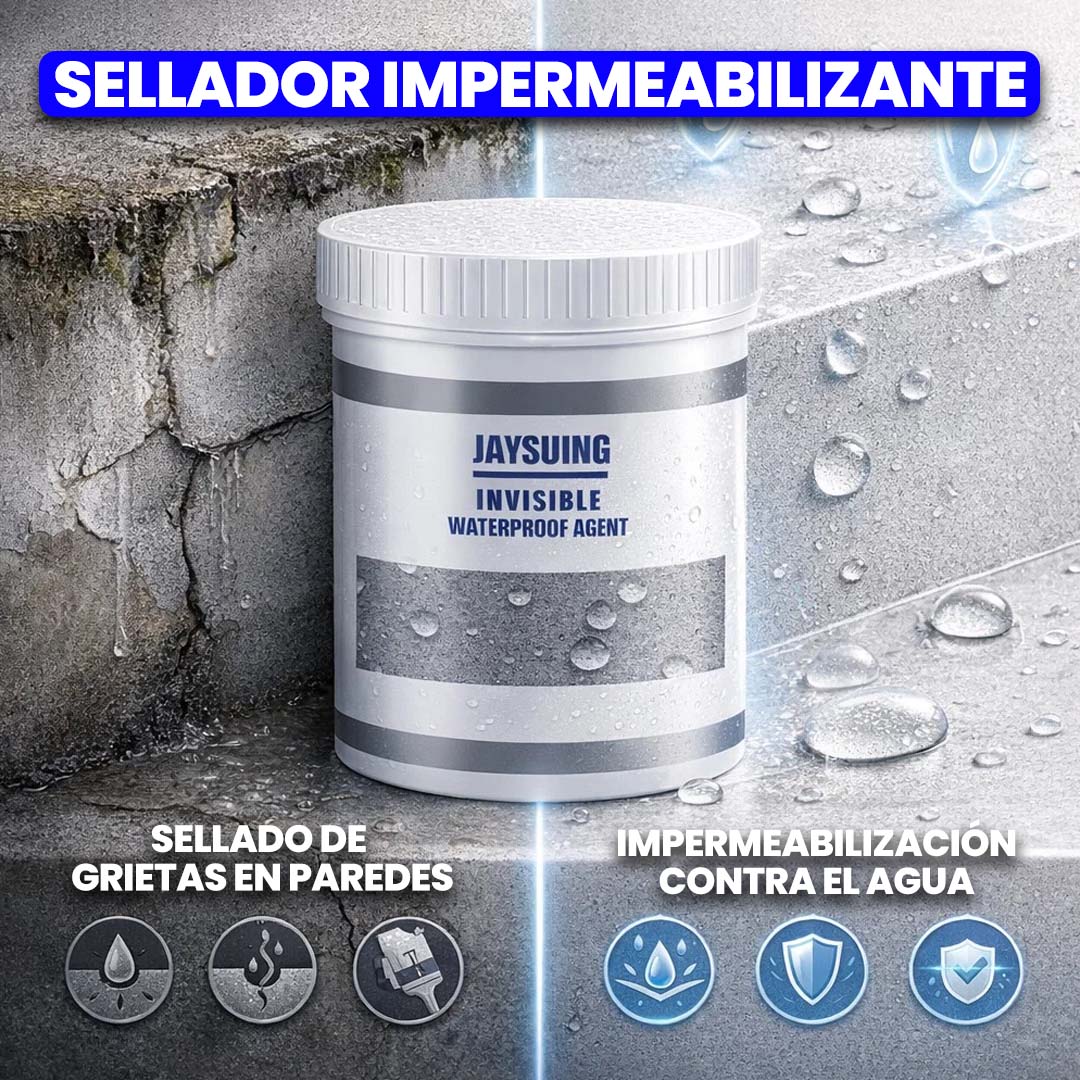 ADIOS FILTRACIÓN | SELLADOR IMPERMEABILIZANTE 2x1 500G 🏠